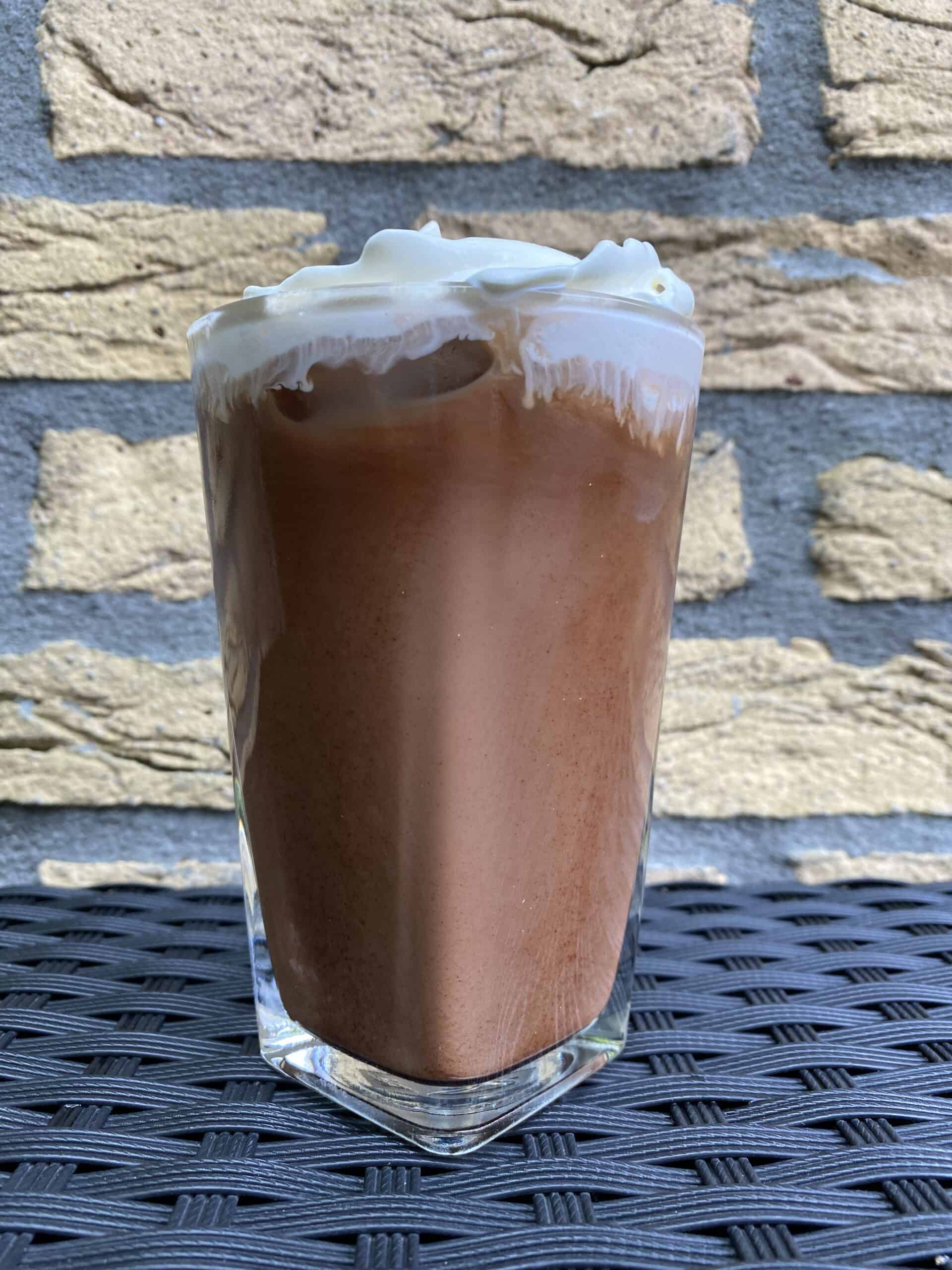 "Iced mocha."