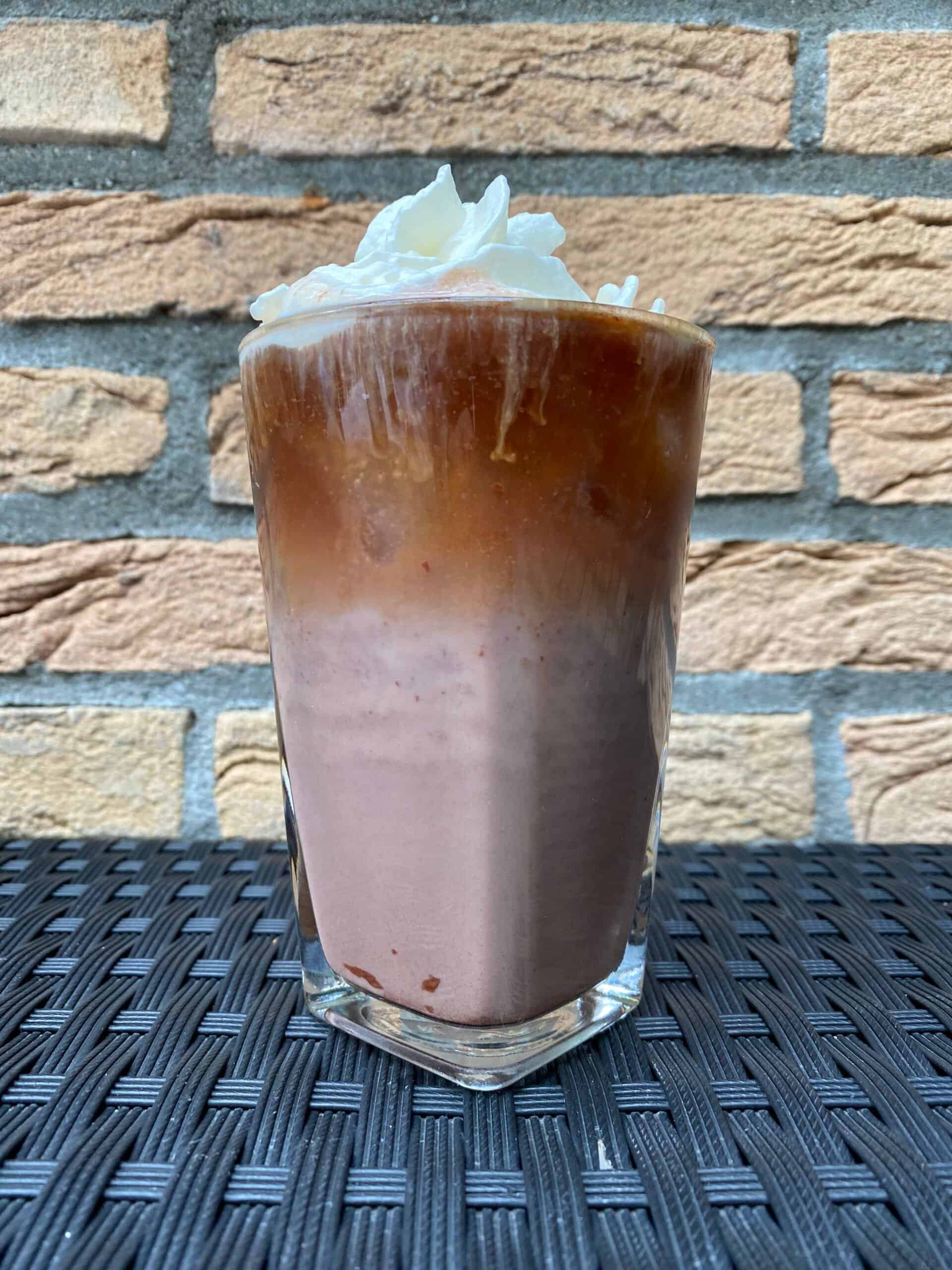 "Nutella iced coffee."