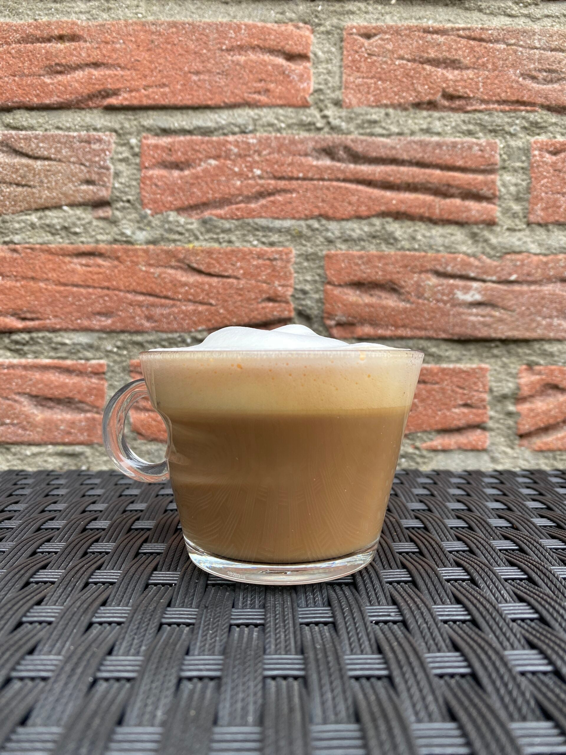 Homemade French vanilla cappuccino.