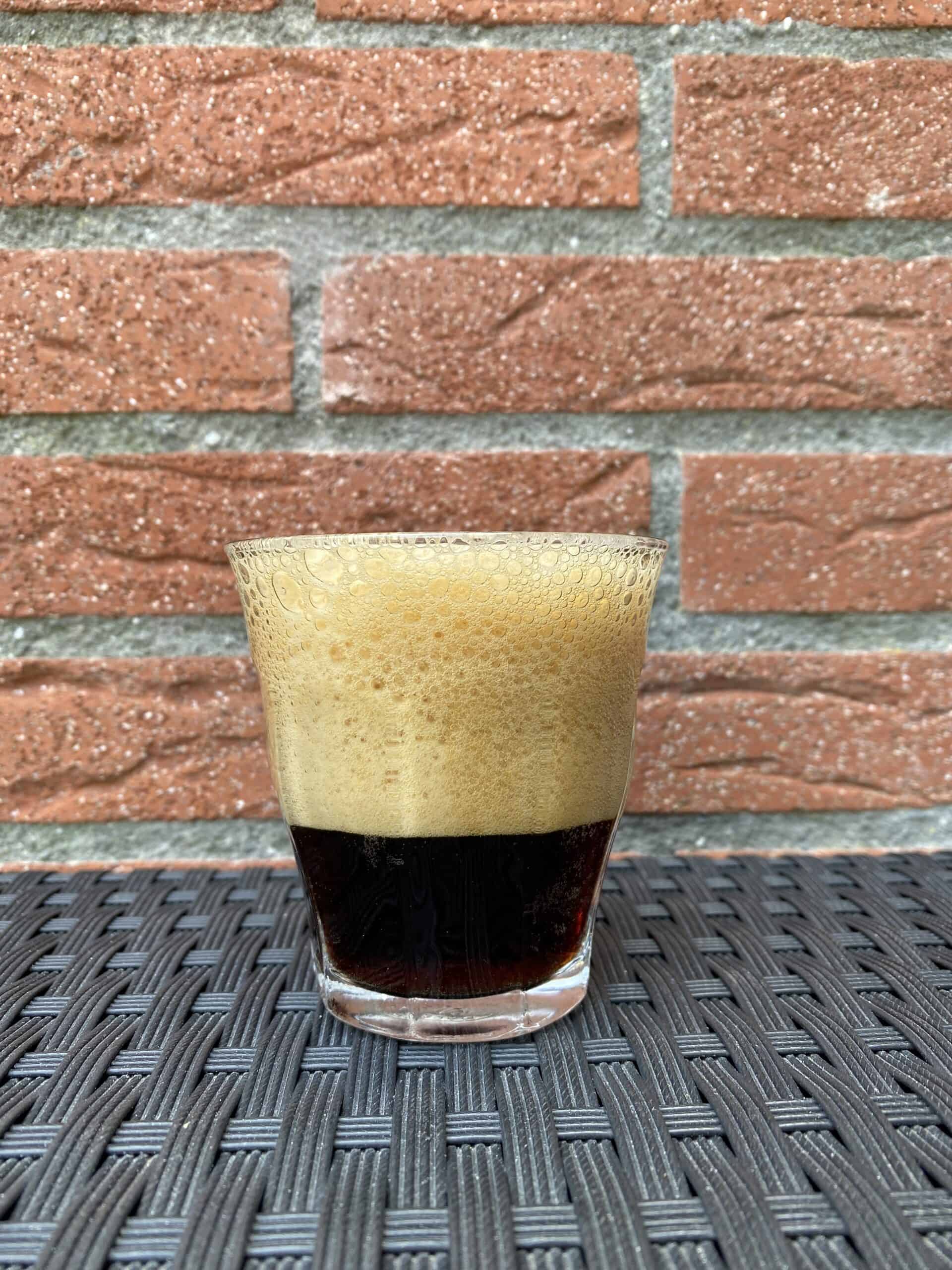 Homemade nitro cold brew.