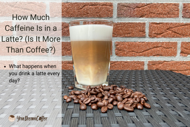How Much Caffeine Is in a Latte? (Is It More Than Coffee?)