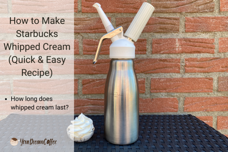 How to Make Starbucks Whipped Cream (Quick & Easy Recipe)