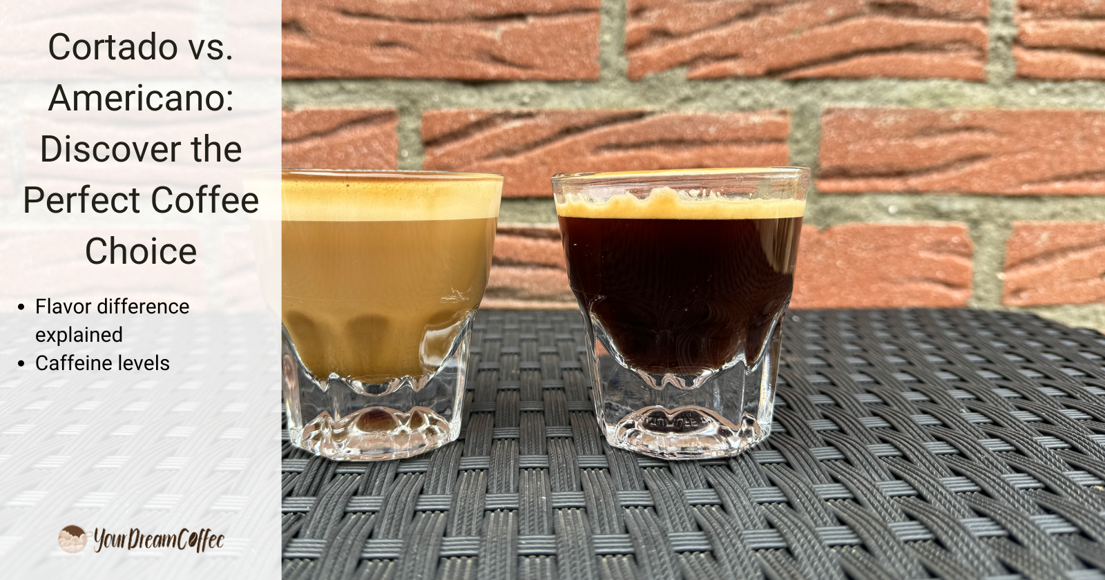 Cortado vs. Americano: Discover the Perfect Coffee Choice