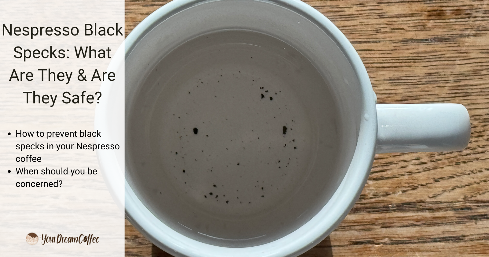 Nespresso Black Specks: What Are They & Are They Safe?