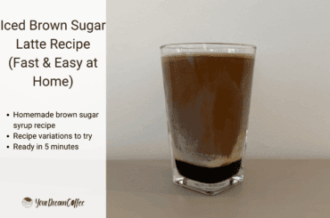 Iced Brown Sugar Latte Recipe (Fast & Easy at Home)