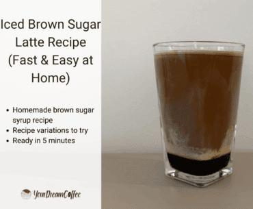 Iced Brown Sugar Latte Recipe (Fast & Easy at Home)